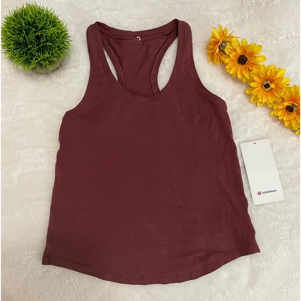 Lululemon Love Tank Top Smoky Red - Picture 4 of 9